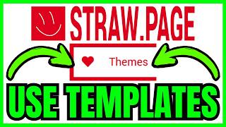 How To USE StrawPage Templates (QUICK & EASY) 2026