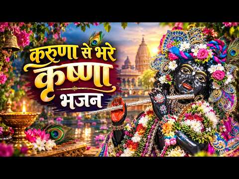 करुणा से भरे कृष्णा भजन | New Krishna Bhajan | Radha Krishna Songs | Nonstop Bhakti