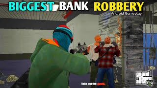 Biggest Bank Robbery In Gta 5 | Gta 5 Android Gameplay | SB GAMING