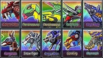 Game Lắp Ráp Robot Quái Thú Chiến Đấu Dino Robot Dino Corps