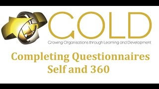 06 & 07 Completing questionnaires self & 360