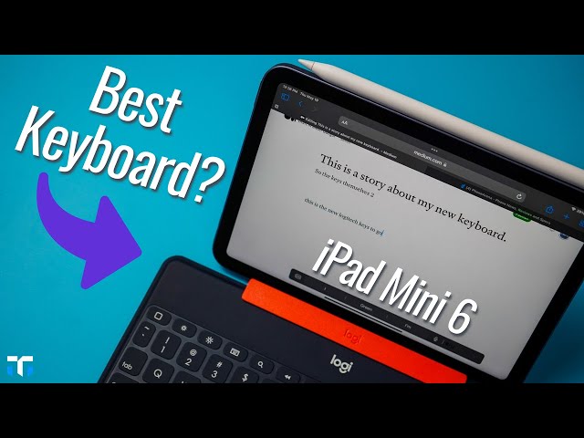 Logitech Keys-To-Go: The Best iPad Mini 6 Keyboard?! 