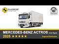 Euro NCAP Crash & Safety Tests of Mercedes-Benz Actros (4x2 Rigid) 2026