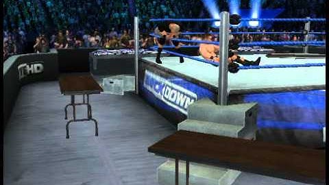 WWE SmackDown vs. RAW 2011 Hidden Move And THRU TABLE