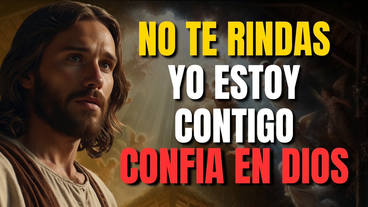 DIOS TE DICE HOY: NO TE RINDAS, YO ESTOY CONTIGO Y TODO VA A CAMBIAR ...