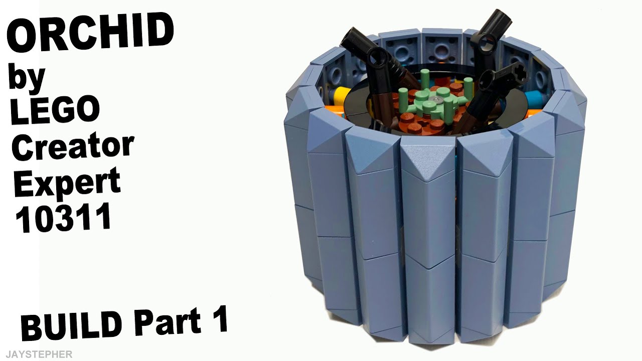 Orchid LEGO Creator Export Set 10311 Brick Build Part 1 