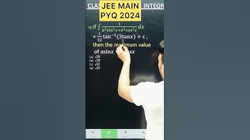 If ∫〖1/(𝑎^2 sin^2 𝑥+𝑏^2 cos^2 𝑥) 𝑑𝑥〗 = 1/12 tan^(−1) (3tan𝑥)+ c , then the maximum value of