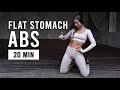 Get a Flat Stomach & Abs With This 20 Min Intense Ab Workout (No Equipment, No Repeats)
