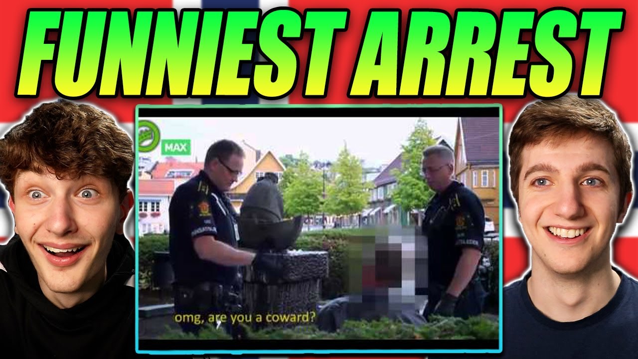 Американцы реагируют на самый забавный арест норвежской полиции в истории