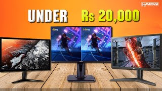 10 Best 144Hz Gaming Monitors Under Rs 20,000 | Hindi