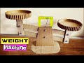 Cardboard weight machine for school project  diy working model of weighing machine