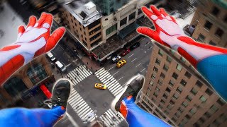 Spiderman Parkour POV - Late For School