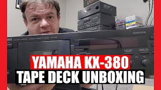 Yamaha KX-380 Tape Deck Unboxing
Unboxing and testing the Yamaha KX-380 cassette deck. Note: Approx. 20 seconds of Donald Fagens I.G.Y. removed at around the 11:39 mark due to copyright. Yamaha KX-380 Tape Deck Unboxing