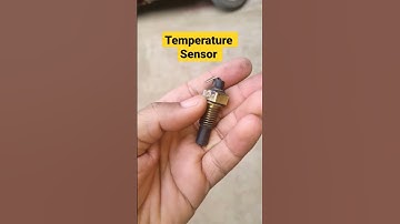 how to work temperature sensor in your car #shorts