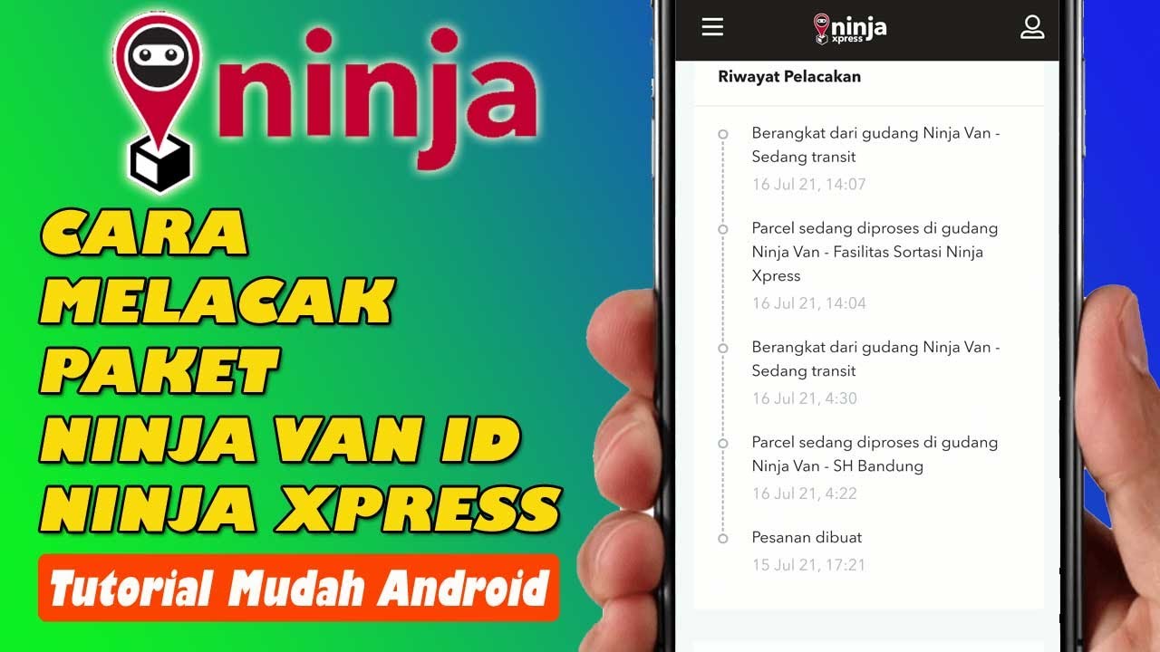 Cara Melacak Paket Ninja Van Id Ninja Xpress YouTube Cara Melacak Paket Ninja Van Id Ninja Xpress Youtube