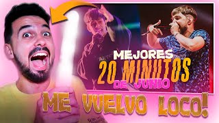 REACCIÓN ÉPICA - ¡Los 20 MEJORES MINUTOS del MES de JUNIO 2022! | Batallas De Gallos (Freestyle Rap)