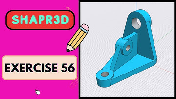 Shapr3d Tutorial for beginners Exercise 56 Using Tangent Constraint