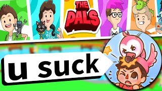 I got into a Roblox game with The Pals and annoyed them...