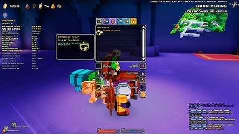 When you get your first ARTIFACT in Cube World..