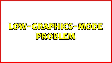 Ubuntu: Low-graphics-mode problem (3 Solutions!!)