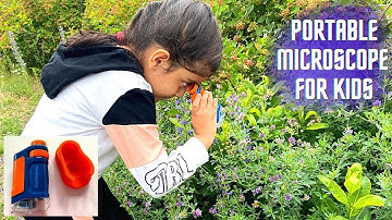 A PORTABLE MICROSCOPE FOR YOUNG EXPLORERS | Learn Different Science Concepts in Fun Way