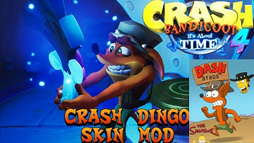 Crash Bandicoot 4 Its About Time: Crash Dingo Skin Mod (Dash Dingo)