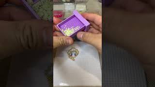 Fuse bead ASMR. Elsa from Frozen. Disney princess series. #asmr #perlerbeads