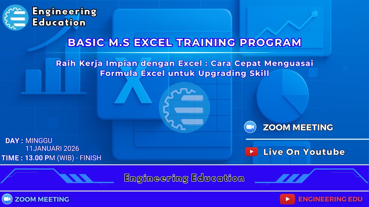 BASIC M.S EXCEL TRAINING PROGRAM - YouTube