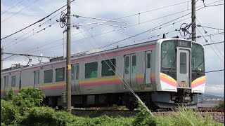E129系B26編成【4K】信越本線下り普通445M