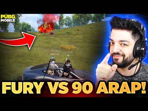 4 FURY VS 90 ARAP !! Pubg Mobile