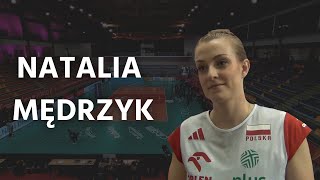 NATALIA MĘDRZYK: TRENER NA ROZGRZEWCE MÓWI, KTO ZAGRA #Mędrzyk #reprezentacjaPolski #siatkóka #sport