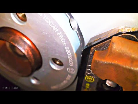 VW Polo 9N Brake Pads and Brake Rotors Change Without Special Tools Step-by-step