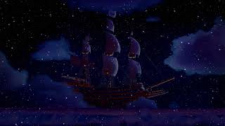 ATEEZ Sleep Ambience/ASMR | Ship during Thunderstorm | Talking | Music screenshot 5