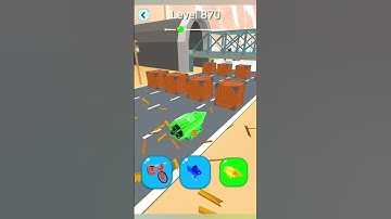 Shape-Shifting 2 GAMEPLAY Level No -870Walkthrough - New Update Car Racing #Shorts #ShapeShifting