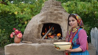 Build Big Mud Oven For Cooking Bigger Recipes & Baked Delicious Bread ♧ Village Cooking