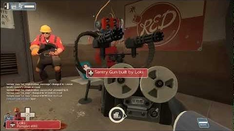 Team Fortress 2 New Spy Sapper The Red-Tape Recorder In Action.