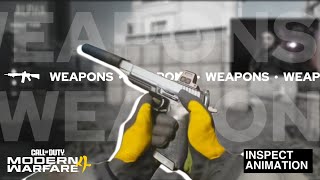 COD MW4 All Weapons Inspect Animation 