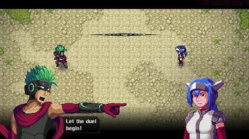 Crosscode NG+ Beating the shit out of Apollo