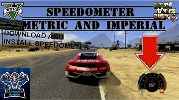 HOW TO DOWNLOAD AND INSTALL SPEEDOMETER WITH GEAR INDICATOR IN GTA 5 | [2020]
