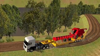 Driving an oversized trailer|off road|Android gameplay|World truck driving simulator screenshot 4