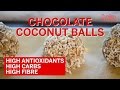 How to make chocolate coconut energy balls