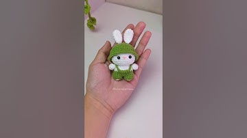 Tutorial available on my channel ✨ #dressupbuddies #bunny #amigurumi #crochet