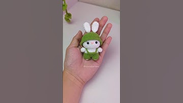 Tutorial available on my channel ✨ #dressupbuddies #bunny #amigurumi #crochet