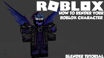 HOW TO RENDER YOUR ROBLOX CHARACTER | BLENDER TUTORIAL