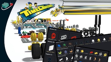 How to make a Themed Parts Palette for Bricklink Studio