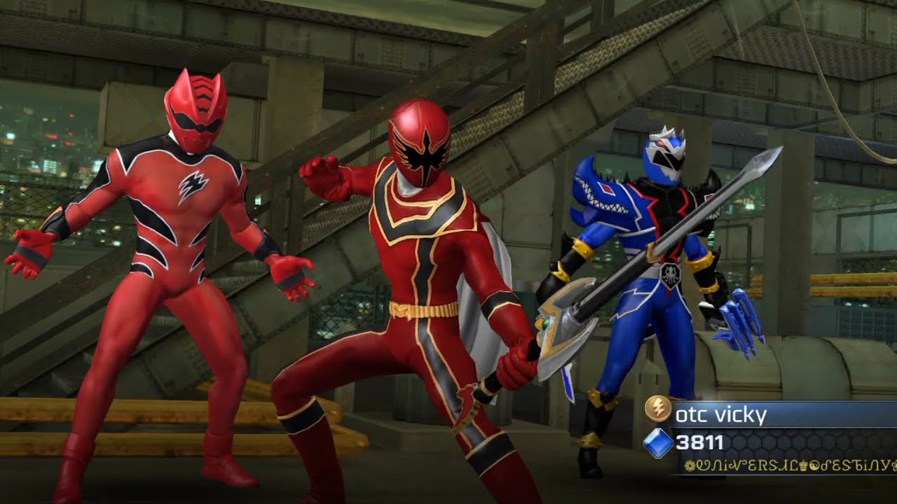 Punch Man ON Fire Red Power Ranger Game Play|@CickyGamingSY