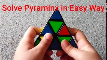 Solve Pyraminx in easy steps | Explain 3 cases in second layer