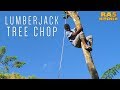 Lumberjack Tree Chop, Jamaica Style!