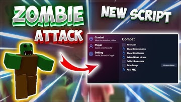 🧟‍♂️ NEW ZOMBIE ATTACK SCRIPT ROBLOX 2023 *zerticzy* | AUTO FARM | AIM | HITBOX | AUTO EQUIP 🧟‍♂️