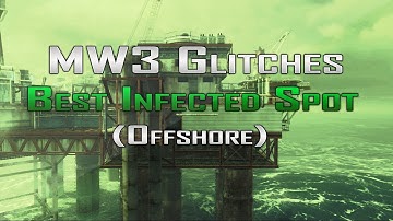 MW3 Glitches - *NEW* Best Infected Spot - Secret Ledge On Offshore